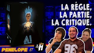 [ AI 100% HUMAN ] -  La règle, la partie , et notre avis, avec le H de @hunivers_boardgame  !