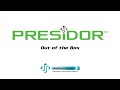 Presidor™ Wall Station • 1. Out of the Box