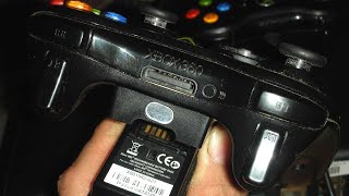 How to revive & to charge an Xbox 360 gamepad battery without original charger