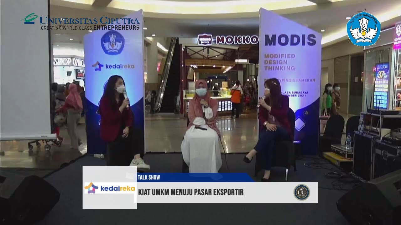 KIAT UMKM MENUJU PASAR EKSPORTIR | MODIS - MODIFIED DESIGN THINKING