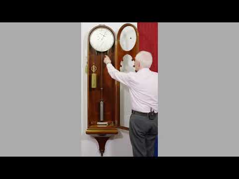 The Grimthorpe Brock No 1209, c. 1852 A mahogany wall regulator with four legged gravity escapement