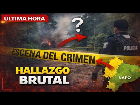 🔴 MACABRO HALLAZGO EN NAPO: Encuentran 3 Cuerpos Calcinados en Arosemena Tola