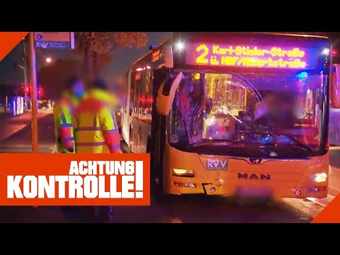 Unfall mit Bus und PKW - bleibt es bei leichten Verletzungen?| 1/2 | Kabel Eins | Achtung Kontrolle