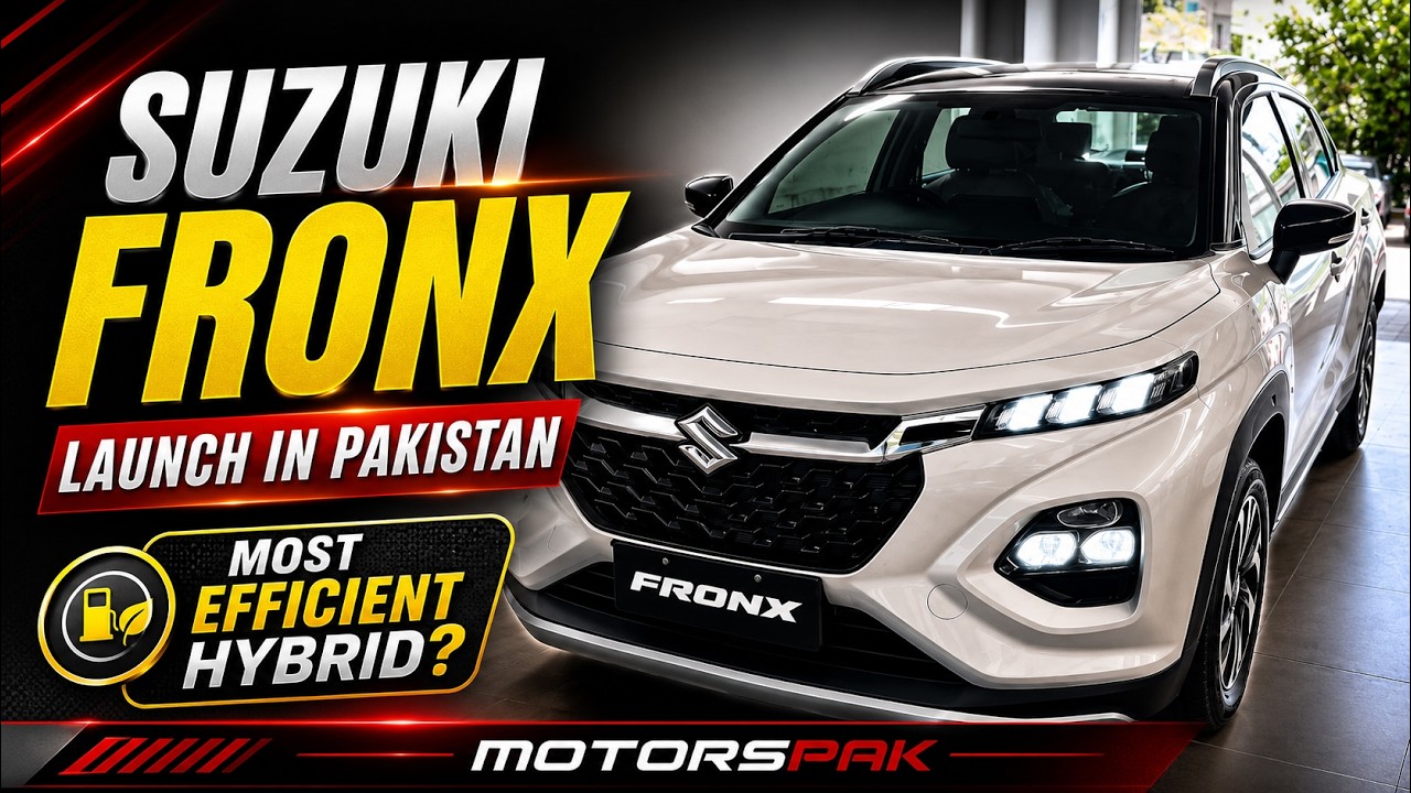 Suzuki Fronx Finally Launched in Pakistan! Most Efficient Hybrid?