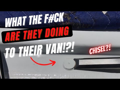HOW TO INSTALL ROOF RAILS FOR SPRINTER VANS!!!
