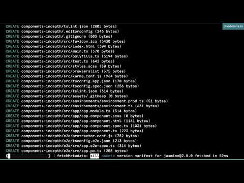 Angular Components In Depth 2 - Setting Up