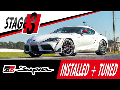 Over Our Shoulder: 2020 Toyota GR Supra Stage-3 Package Installed & Tuned