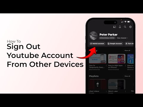 How to Sign Out YouTube Account from Other Devices?