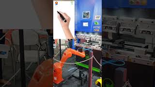 Robotic Automation to protect work safety and efficiency demonstration at Mechauto expo-2023