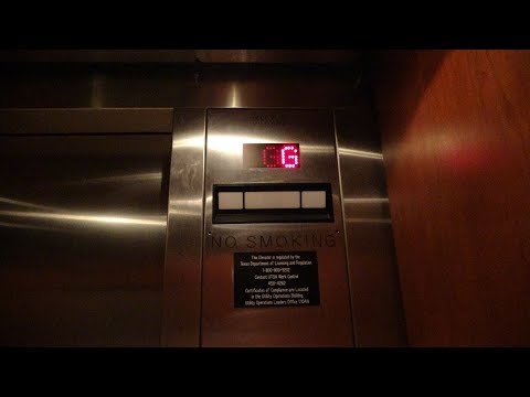 Interesting ThyssenKrupp Traction Elevators at Biotech Sci. & Engineering, UTSA in San Antonio, TX.