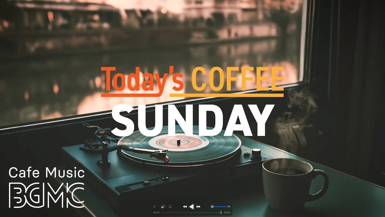Today's COFFEE SUNDAY: September Blue Hour Cafe Jazz ☕ Slow Jazz for Work | Cafe Music LIVE