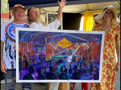Thumbnail for David Flower and Chris Matthews 2020 surviving musicians on tour through the country of Queensland by Chris Matthews