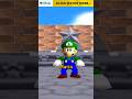 Luigi In Super Mario 64 Mario Supermario64 Shorts