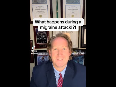 What happens in your brain during a migraine attack?