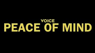Voice - Peace Of Mind (Official Audio)