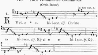 Henri Potiron - Fughette sur Kyrie de la messe "Orbis Factor" - Gerard van Reenen, harmonium