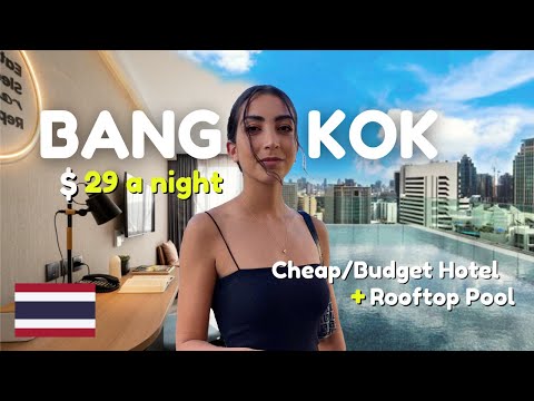 Is This The Best Cheap Hotel in Bangkok 🇹🇭 - $29 a Night Luxury Hotel