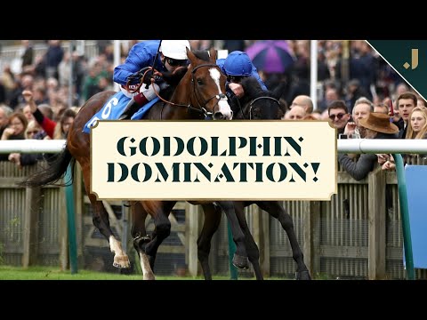 The Emirates Autumn Stakes is BLUE - Godolphin have been dominant 🤯