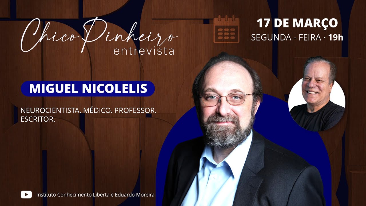 CHICO PINHEIRO ENTREVISTA - 17/03/25 - MIGUEL NICOLELIS