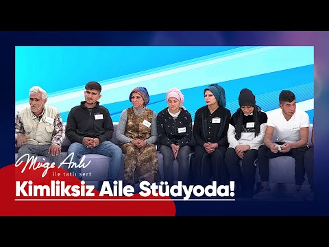 Hayalet gibi yaşayan haymatlos (vatansızlar) ailesi!  - Müge Anlı ile Tatlı Sert 10 Nisan 2023