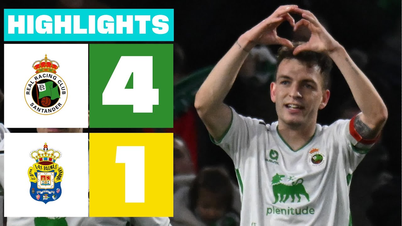 Real Racing Club vs Las Palmas Highlights