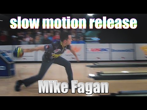Mike Fagan slow motion release - PBA Bowling