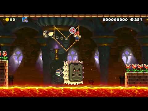 Spin Jump Fort by Duckyfan 🍄Super Mario Maker 2 ✹Switch✹ #cdg