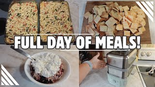 FULL DAY OF FOOD FOR THE FAMILY! | HEALTHY MEAL PREP with Buydeem Steamer