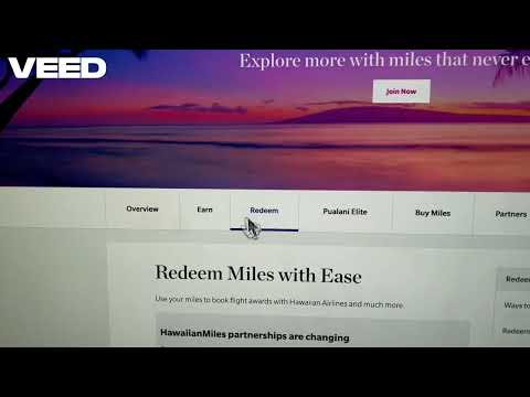 Transfer Hawaiian Miles to Alaska Airlines Mileage Program