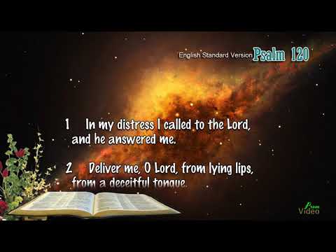 PSALM 120:1-7 ENGLISH STANDARD VERSION | THE BOOK OF PSALM | PSALM 1-150.