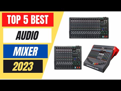 Top 5 Best Audio Mixer Review in 2023
