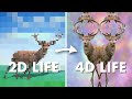 Simulating Biology In Other Dimensions