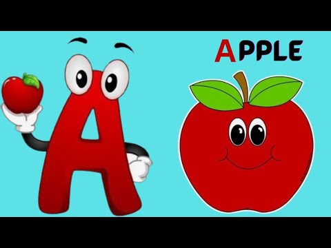 ABC song | nursery rhymes | a for apple labc phonics song for toddlers |#alphabetsong @Kidszone1117