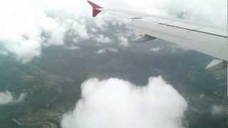 Beautiful Landing at the Kathmandu International Airport, Nepal