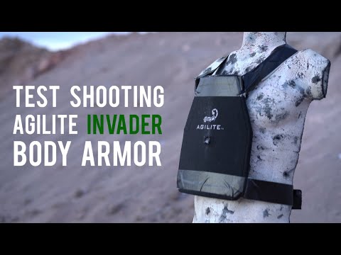 SWAT Officer Opens Fire on Agilite Invader Body Armor