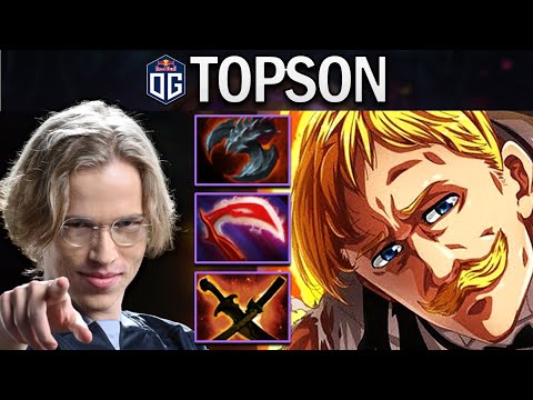 OG.TOPSON DAWNBREAKER - POWER OF THE SUN - DOTA 2 7.29 GAMEPLAY