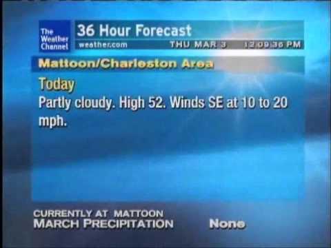 WeatherSTAR XL April test clip 4- Arrival - 7and5