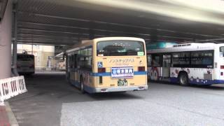preview picture of video '【横浜市交通局】0-1734いすゞPKG-LV234L2＠鶴見駅西口('12/10)'