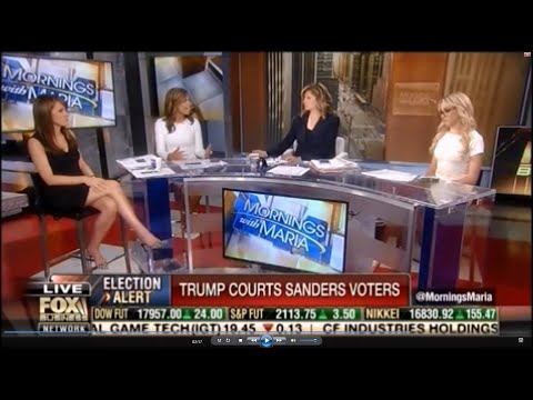 06-08-16 Kat Timpf on Mornings with Maria - How to Attract Bernie Supporters