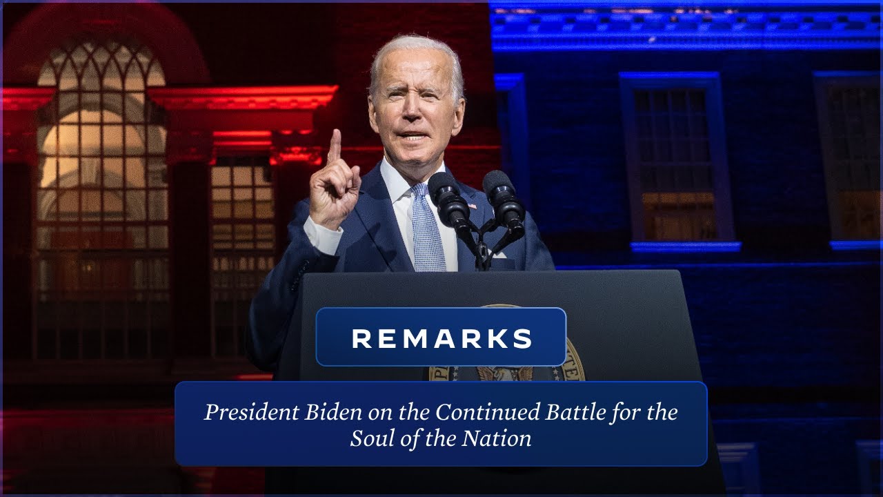 President Biden Delivers a Primetime Speech on the Continued Battle for the Soul of the Nation