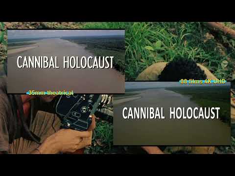 Cannibal Holocaust: Main Credits THEATRICAL vs 4K UHD