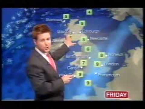 BBC Weather 26th November 2008