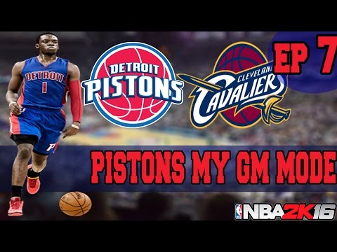 NBA 2K16 MY GM MODE EP.7 - DETROIT PISTONS | WELL I MESSED UP...