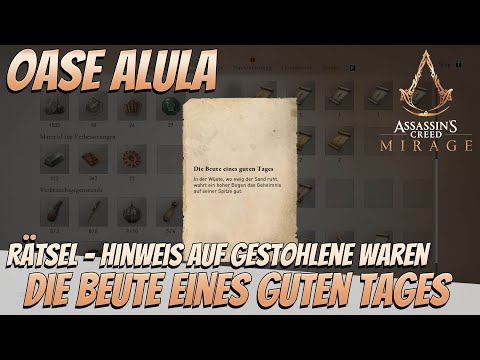 Assassin's Creed Mirage: The Spoils of a Good Day (Stolen Goods / AlUla Oasis)