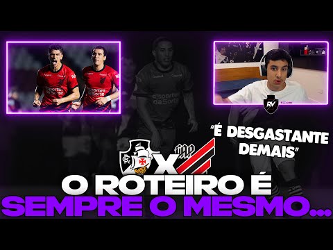 REACT DO RENATINHO: VASCO 0 x 2 CAP - O VASCO DA GAMA ACABOU!