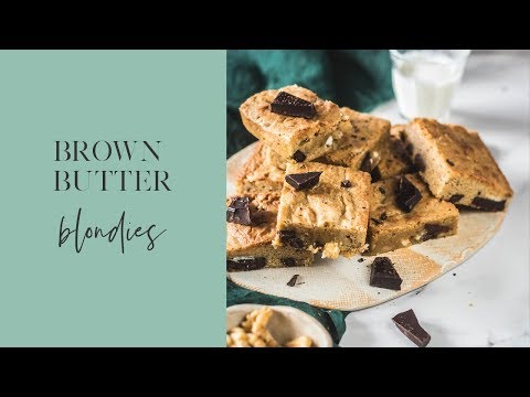 How to make the best Blondies - The Cupcake Confession