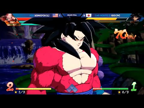 EVO 2019 DBFZ TOP 8 GRAND FINALS (FOX SONICFOX) vs (CAG ROHTO Z! GO1)