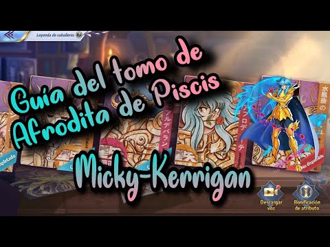 Guia Tomo Afrodita  de Piscis capítulos del 1 al 8!!