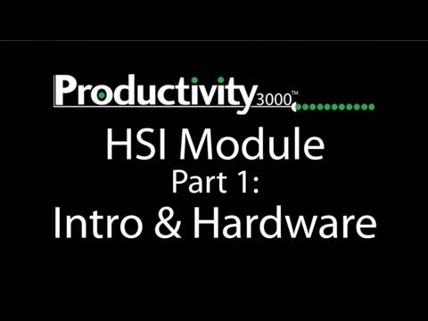 Productivity3000 PLC Motion Control HSI Module Part 1 Intro & Hardware from AutomationDirect