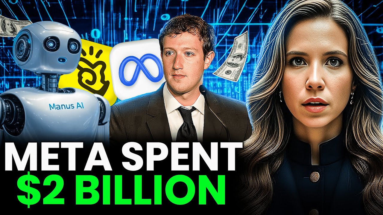 Meta Just Spent $2 Billion on Manus AI: Agents That Will Replace You